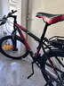 永久（FOREVER）山地自行车男越野单车变速赛车26英寸学生成年大人女成人 钢架辐条-黑红【超强减震 高承重】 26寸24速【适合:160-180cm】 实拍图