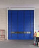 邦远pvc快速堆积门工业防尘抗风门柔性门快速卷帘门超大厂房门定制 实拍图