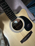 萨伽（SAGA） 吉他sf700 sf800单板民谣面单木吉他电箱萨嘎吉它初学者乐器 41英寸SF700C原木色电箱款 实拍图