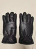 米诗德羊·毛手套零下40度真皮毛一体手套冬五分指防寒男女情侣加厚保暖 巨厚黑色[羊皮毛内里厚约11mm XL 实拍图