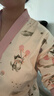 浪莎孕妇睡衣女带胸垫纯棉月子服孕期产后哺乳全棉家居服大码套装 V领-01F8002 XL （120-140斤） 实拍图