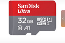 闪迪（SanDisk）TF（MicroSD）内存卡 A1 U1 C10 class10 高速行车记录仪tf卡 监控摄像头 平板 游戏机内存卡 120MB 32G 实拍图