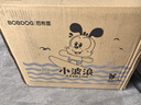 巴布豆（BOBDOG）小波浪薄柔亲肤学步裤L132片箱装(8.5-11.5KG)大码婴儿尿不湿  实拍图
