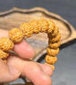戚小米双龙纹爆肉小金刚手串男士文玩佛珠文玩核桃原籽盘玩手链女雕刻 静悟手串 实拍图