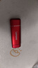联想（Lenovo）256GB 移动硬盘固态（PSSD）Type-c USB3.1双接口 手机直连 ZX1Pro系列 红色 实拍图