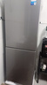 美的（Midea）182升双开门小型两门家用家电租房宿舍办公小户型节能低噪省电小冰箱BCD-182M国家补贴 182灰色 实拍图