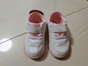 泰兰尼斯秋季学步鞋男宝宝鞋子女童婴儿鞋透气软底机能鞋白粉24码 实拍图