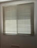 美尔耐L型百叶窗帘免打孔定制铝合金卫生间浴室厨房卧室隐私Z帘透气防窥 6025免打孔【拉丝】奶油白 1平方米 实拍图