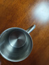 美厨（maxcook）304不锈钢水杯马克杯 儿童杯子双层泡茶杯口杯带盖带手柄 300ml 实拍图