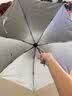 【热销爆款】新款环扣加厚抗风雨伞超大三人全自动晴雨两用遮阳伞 【至尊福利】手动黑色UV 实拍图