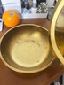 韩式海鲜锅奶锅煮粥熬汤锅可视盖泡面锅拉面锅小火锅 22CM加厚 金色带盖【煮炖熬焖+可视盖】 22cm 实拍图