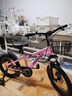凤凰（Phoenix）儿童自行车儿童单车3-6岁小孩自行车6-10岁儿童自行车凤凰自行车 标配迷人粉丨辐条轮+双碟刹+礼包 18寸【适合120-150cm】 实拍图
