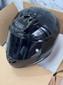 GSB摩托车头盔冬季防冻保暖男女盔3C电动车摩托车通勤竞速头盔gsb361 闪光黑配透明镜片+顺丰快递 XXL（建议58-59头围） 实拍图