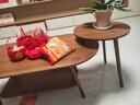 姗姗木艺茶几客厅简约茶几桌小户型边几家用茶台茶桌北欧边桌阳台迷你桌子 实拍图