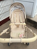 TianRui婴儿推车高景观可坐可躺双向轻便折叠避震新生儿宝宝推车婴儿车 旗舰版-卡布奇洛皮质顶棚 实拍图