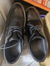 戈耐（GENAI）男士休闲皮鞋男生新郎结婚隐形内增高百搭潮商务鞋真皮透气男鞋子 黑色【真牛皮】10cm内增高 Z83 40 (250mm) 实拍图