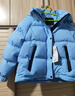 千仞岗【丁禹兮同款】2025秋冬季新款羽绒服男女同款保暖防寒服Y318128Y 远航蓝 S (160) 【推荐100-110斤】 实拍图
