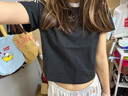 三叶草（Adidas）阿迪达斯ADIDAS 三叶草女子运动休闲短款短袖T恤 JC8703  M  实拍图