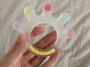 哈咔（haakaa）婴儿安抚牙胶宝宝玩具硅胶牙床咬胶按摩牙胶口欲期安抚棒可水煮 缤纷大手掌 1只装 实拍图