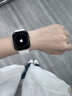 Apple/苹果 Watch Series 10智能手表蜂窝款46毫米玫瑰金色铝金属表壳淡桃粉色运动型表带S/M MWYM3CH/B 实拍图