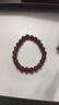 周大生玛瑙玉髓手串女款紫水晶石手链串珠DIY搭配送女友闺蜜生日礼物 朱红玛瑙手串-【朱红8mm】 实拍图