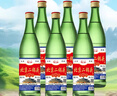 【口粮酒精选】北京二锅头清香型高度桶装瓶装泡药酒白酒 多度数 42度 500mL 6瓶 实拍图