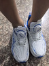赤兔9pro运动鞋夏季新款儿童跑步鞋男碳板跑鞋网面透气轻便软底男 C606白蓝 34 实拍图