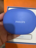 飞利浦（PHILIPS）新款蓝牙耳机挂耳式运动耳机无线蓝牙耳机超长续航开放式骑行耳机礼物TAT2739蓝色 实拍图