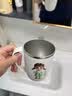 304不锈钢漱口杯一家三四口刷牙漱口杯学生牙刷杯防霉洗漱杯牙缸 304不锈钢漱口杯【小公主】1个装 实拍图