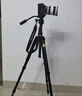 轻装时代Q222相机三脚架单反佳能尼康摄影摄像手机稳定支架碳纤维微单户外旅行轻便携直播自拍照三角架云台 Q222铝合金（球形云台） 实拍图