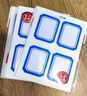 晨光（M&G）文具23*49mm/60枚蓝自粘不干胶标签贴纸标记便签便利贴口取纸价格姓名贴YT-10办公用品 实拍图
