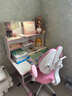 忆瞳儿童学习桌小学生家用写字书桌小孩写作业专用桌子可升降桌椅套装 创想家Pro粉+天幕书架+追背椅 实拍图