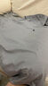 杰克·琼斯（JACK&JONES）25年男装T恤男夏季T恤舒适男士短袖凉感多色上衣纯色水洗不易走形 沙灰色C13 XL 185 实拍图