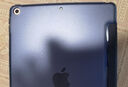 毕亚兹 适用2021年9/8/7代 ipad10.2英寸保护套 苹果平板电脑三折支架智能休眠防摔保护壳 PB179藏青蓝 实拍图