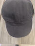 OIMG美式休闲男士短沿帽复古小标鸭舌帽女士个性百搭软顶短檐棒球帽子 灰色 均码可调节(55-61cm) 晒单实拍图