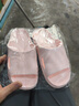 【踩屎感居家拖鞋】浴室男女拖鞋轻便防滑居家凉拖鞋鞋子男 粉红色 38-39 实拍图