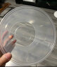 美丽雅 一次性饭盒圆形1000ml*20套打包碗食品用野餐盒加厚带盖可微波 实拍图