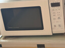 美的（Midea）变频小清新微波炉 液晶屏幕 磨砂面板 小型20L家用 匠心工艺（PM2002） 实拍图