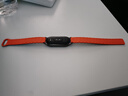 獭祭张婧仪同款适用小米手环10/9/8/7腕带6智能5磁吸4手腕3运动nfc版替换夏天女士工字款磁吸硅 黑配橙 送贴膜*2 适用:小米手环10/9/NFC【黑色连接器】 实拍图