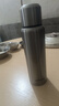 恩尔美（nRMEi）保温保冷杯大容量男士男款316不锈钢茶水分离便携焖泡茶水壶杯子 钢本色1000ml【茶水分离升级款】 实拍图