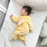 七乐豆婴儿珊瑚绒睡衣秋冬款加绒连体衣服女宝宝冬季保暖内衣法兰绒冬装 奶黄 73cm 晒单实拍图