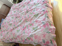 富安娜床上四件套 100%全棉数码印花床单套件 单双人被套 203*229cm 夏花 实拍图