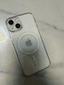 倍思 适用苹果14手机壳磁吸充电 iPhone14保护套高端Magsafe磁吸壳超薄气囊防摔手机壳男女款 透明 实拍图