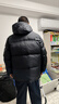 鸭鸭（YAYA）【255充绒】户外极寒加厚男士短款羽绒面包服时尚保暖羽绒服外套 黑色 男女同款 | 抗寒-20°| 可拆卸帽 2XL (185) 【160-180斤】 实拍图