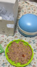 休普Super宠物汉堡碗组合一碗多用防打翻狗食盆猫盆狗碗猫饭碗天空蓝 实拍图