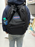 JANSPORT杰斯伯书包轻便双肩包男女旅行包简约背包电脑包学生校园 4QUE008爵士黑-侧袋+隔层 实拍图