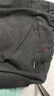 红蜻蜓（RED DRAGONFLY）休闲裤男四季棉质商务休闲百搭直筒裤时尚修身微弹长裤子黑色38 实拍图