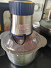 京严电动绞肉机家用辅食料理机厨房大容量5L不锈钢杯饺子绞馅搅拌机 不锈钢款 6叶精钢刀片 大容量 5L 实拍图