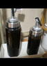 拜杰玻璃油壶套装不锈钢油瓶300ml*2酱油调料瓶醋壶防漏倒油壶不挂油 实拍图