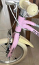 酷骑（COOGHI）小飞侠儿童自行车3-6-8岁男女孩超轻儿童单车自行车14寸 樱霞粉 实拍图